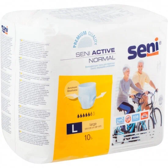 Впитывающие трусы SENI ACTIVE Normal Large 10 шт