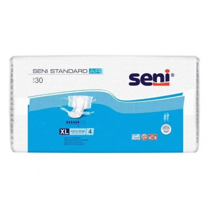 Подгузники для взрослых Seni Standard Air Extra Large по 30 шт
