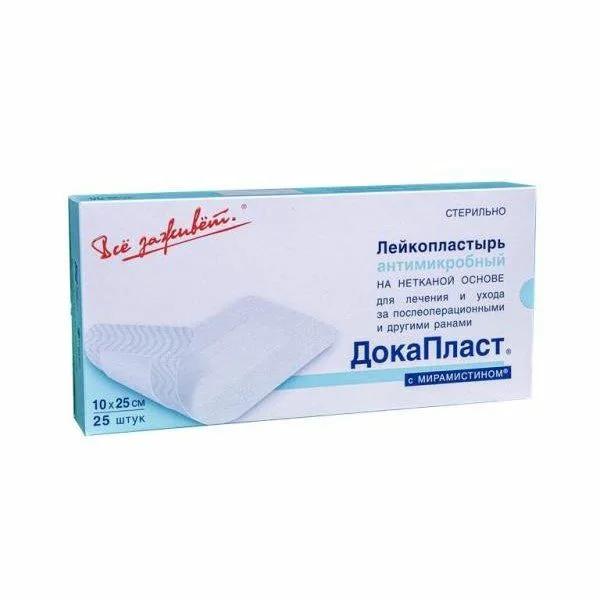 Докапласт с мирамистином 10 х 25см №25