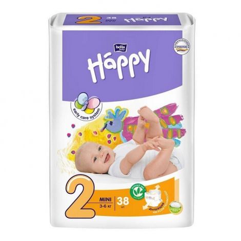 Подгузники детские "bella baby Happy" Mini 38 шт 
