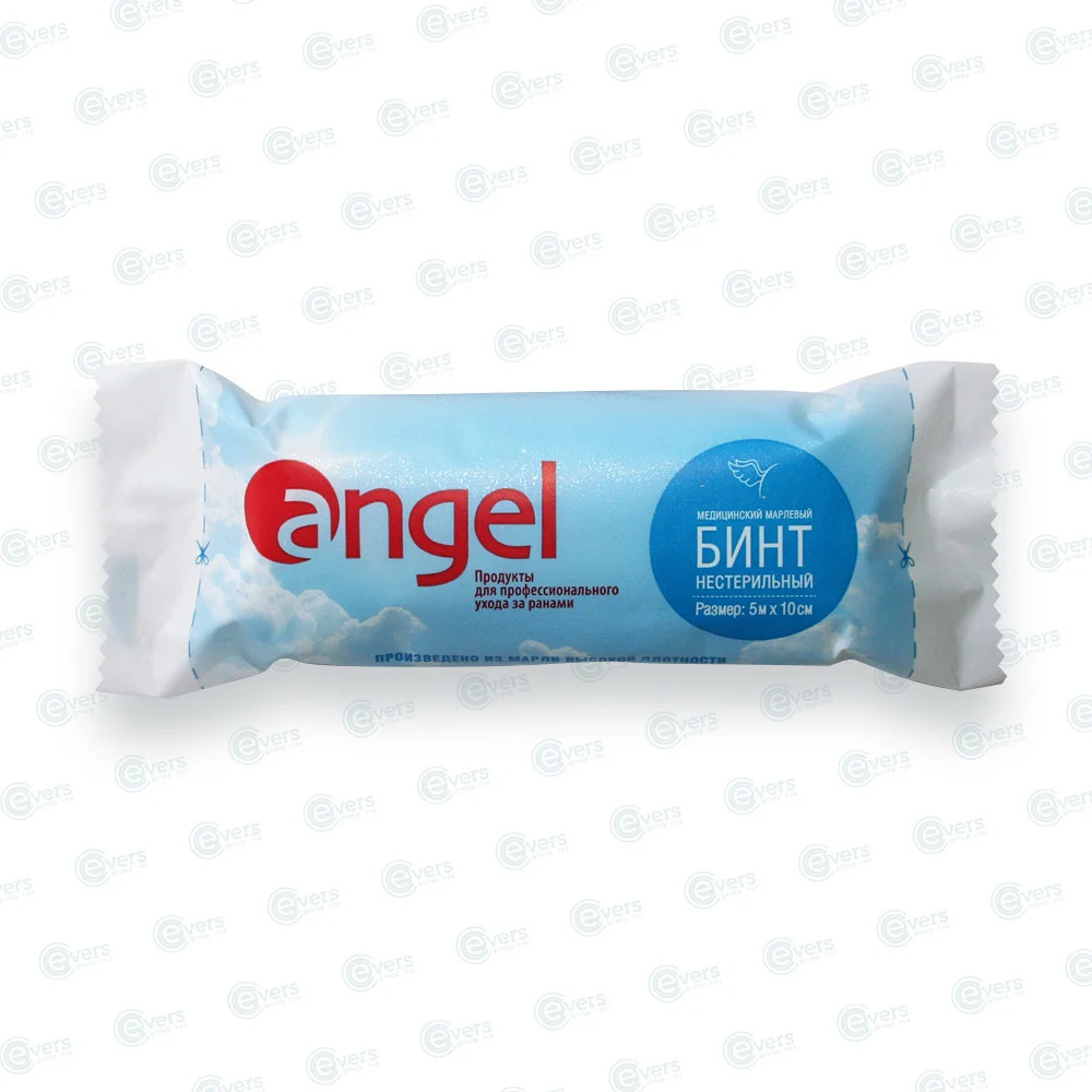 Бинт марлевый медицинский Angel 5 м х 10см