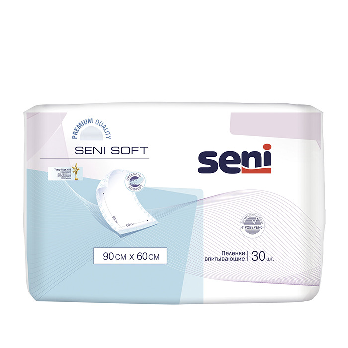 Пеленки гигиенические SENI SOFT 90 x 60 cм