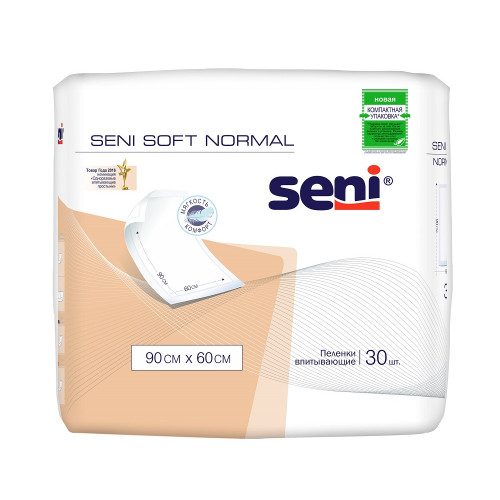 Пеленки гигиенические SENI SOFT NORMAL 90 x 60 cм