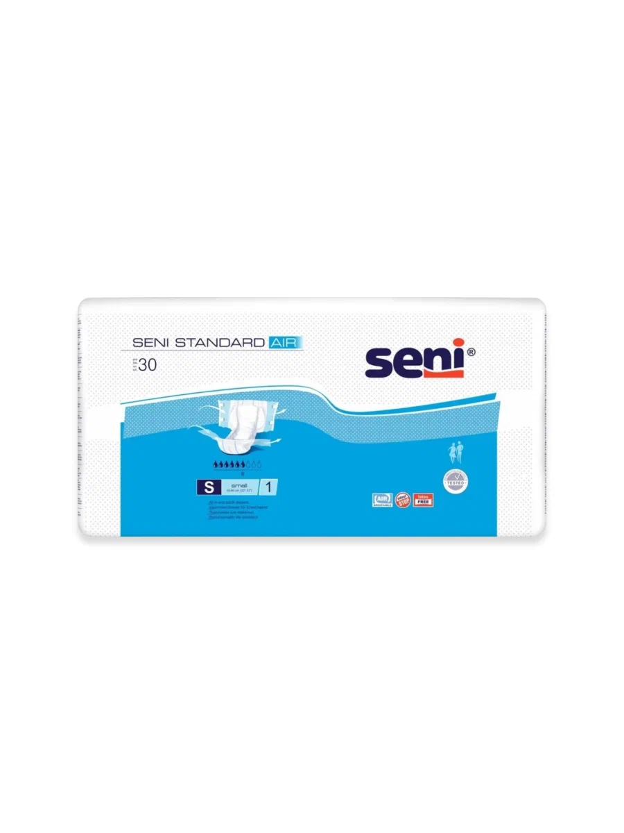 Подгузники для взрослых Seni Standard Air Small 30 шт